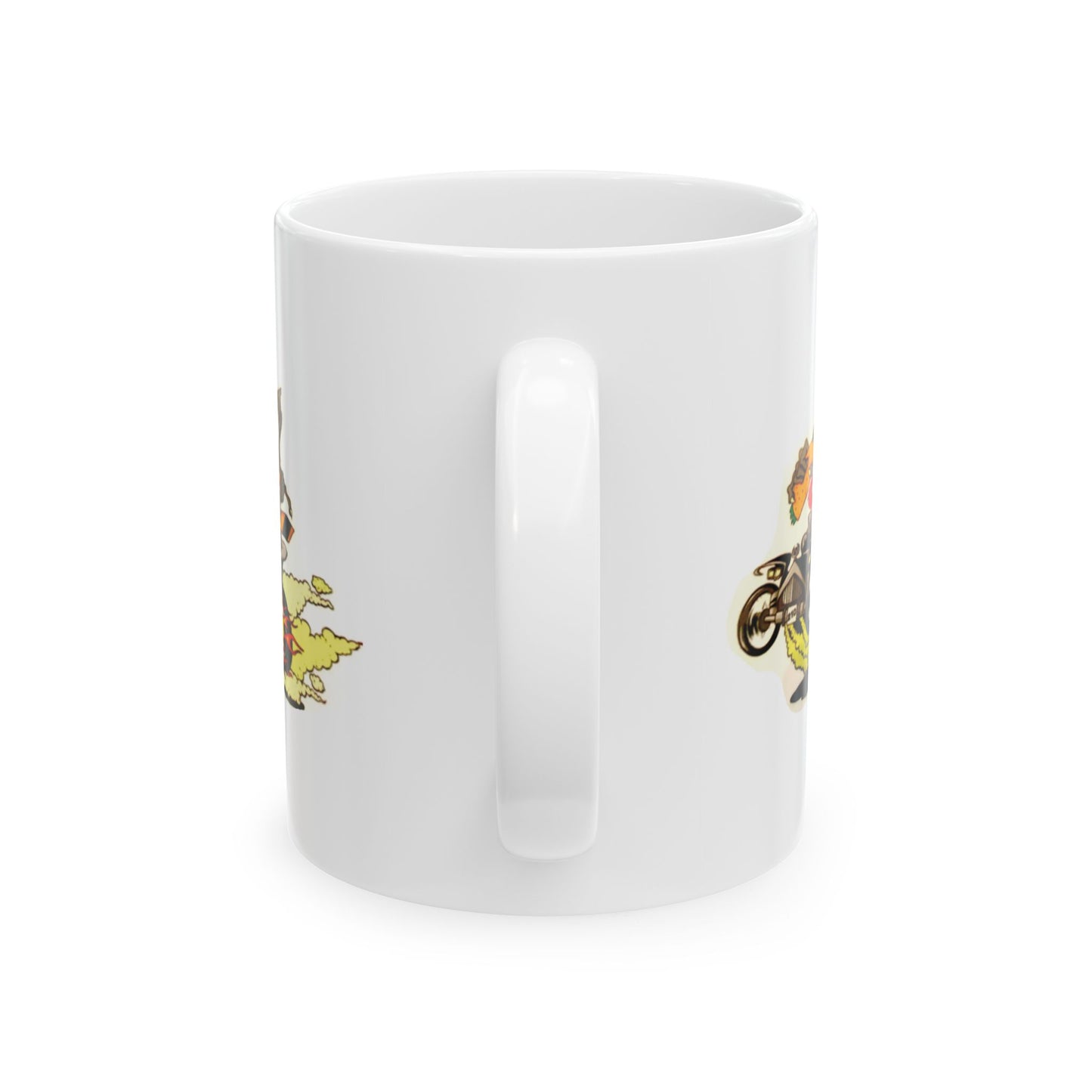 Taza Retro Wolf Motor – Wolf Motor, Fuego y Aventura
