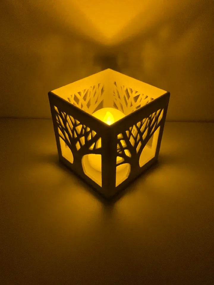 Porta velas arbol (Vela no Incluida)