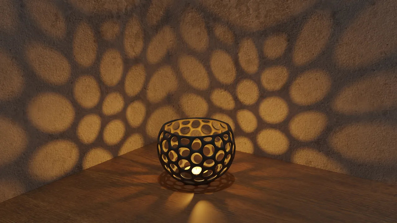 Porta velas Te de Luz (Vela no Incluida)