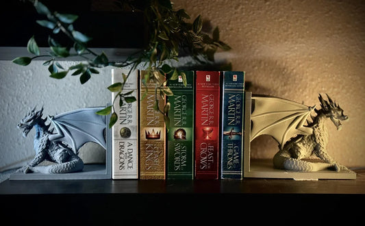 Sujeta Libros 12 cm Dragones