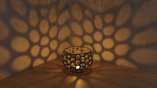 Porta velas Te de Luz (Vela no Incluida)